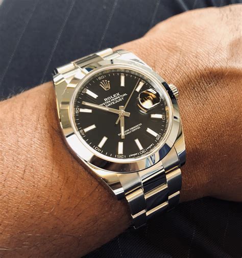 rolex oyster perpetual datejust brown face|Rolex Datejust 41 ref 126300.